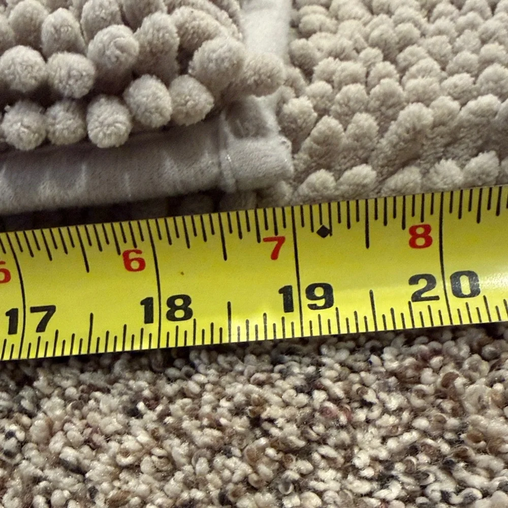 Gray NOODLE Bath Mat Set